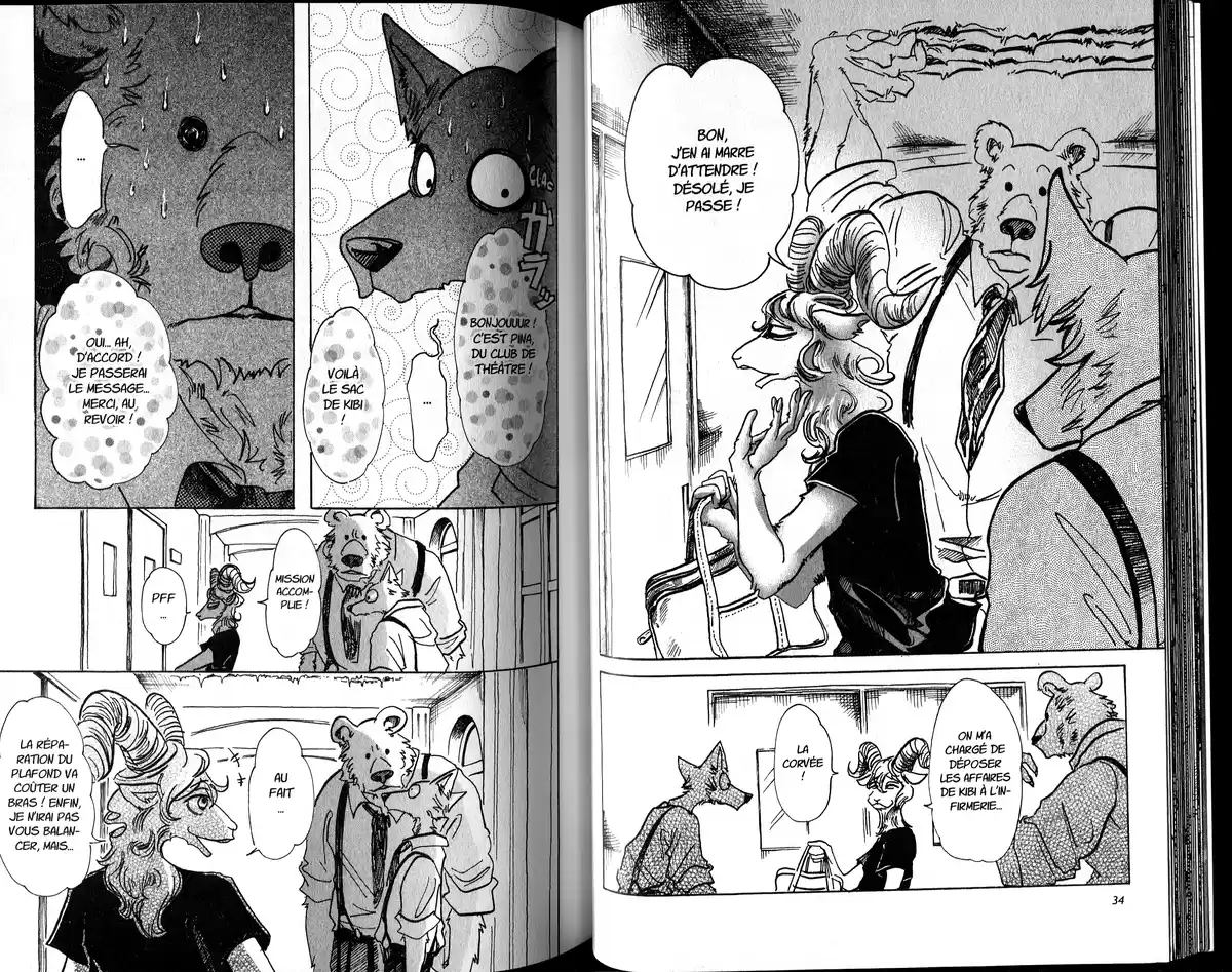 BEASTARS Volume 9 page 20