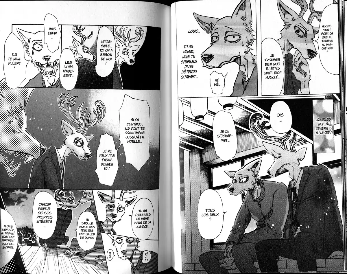 BEASTARS Volume 9 page 62