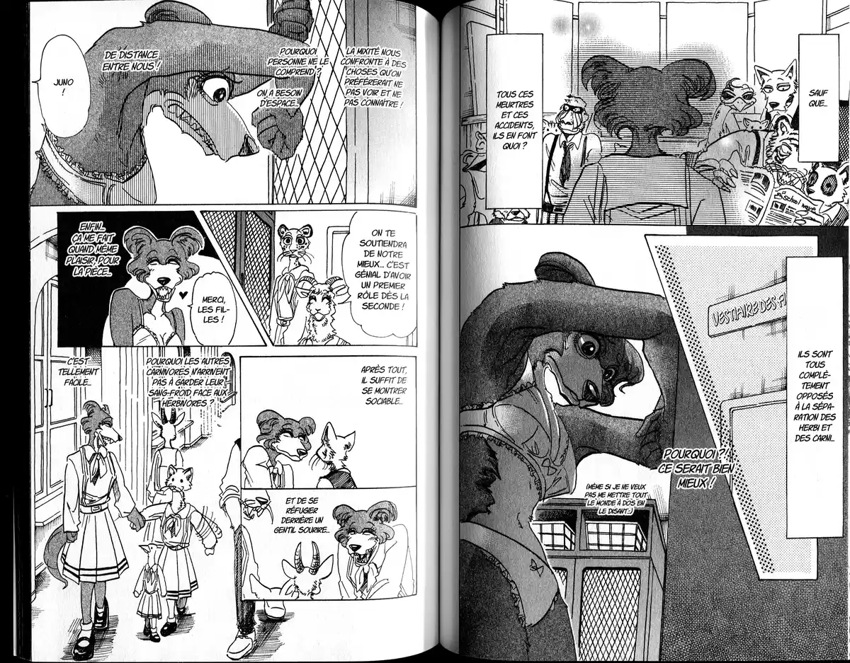 BEASTARS Volume 9 page 91