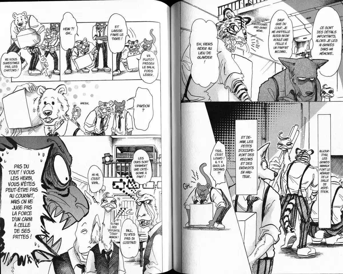 BEASTARS Volume 8 page 61