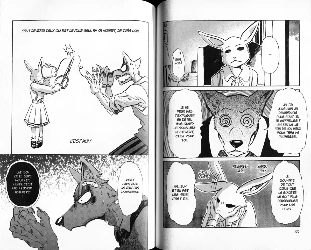 BEASTARS Volume 8 page 87