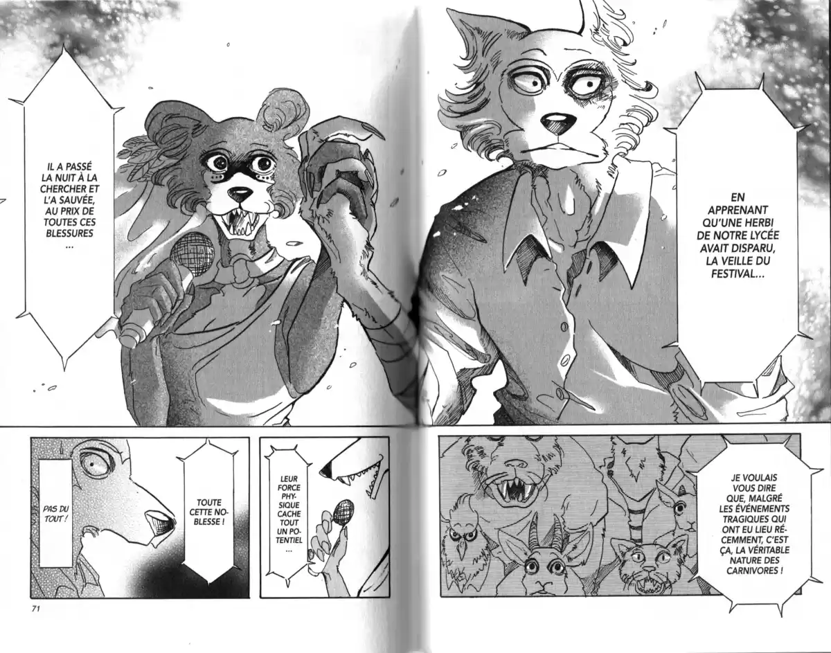 BEASTARS Volume 6 page 38