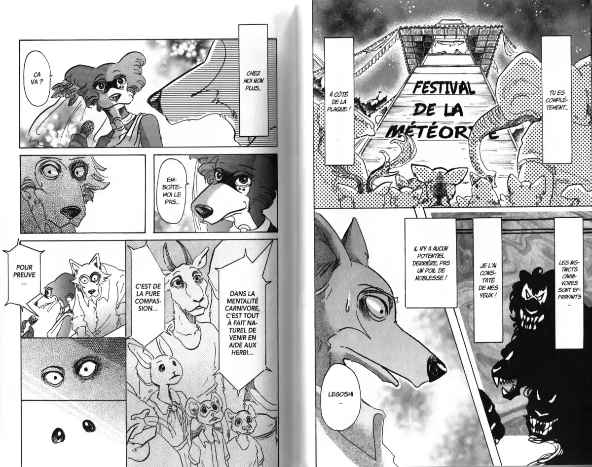 BEASTARS Volume 6 page 39