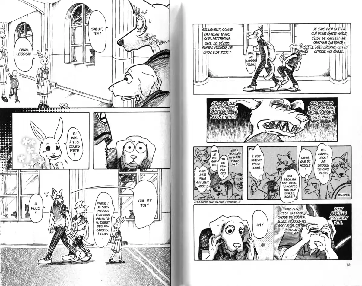 BEASTARS Volume 6 page 52