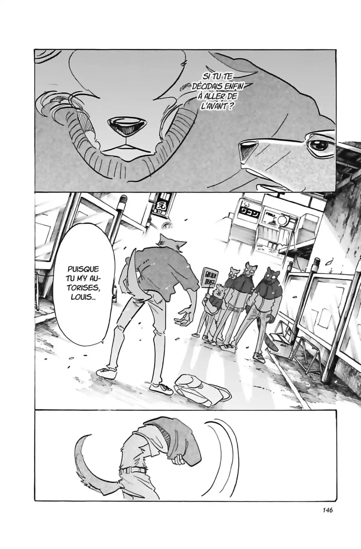 BEASTARS Volume 13 page 138
