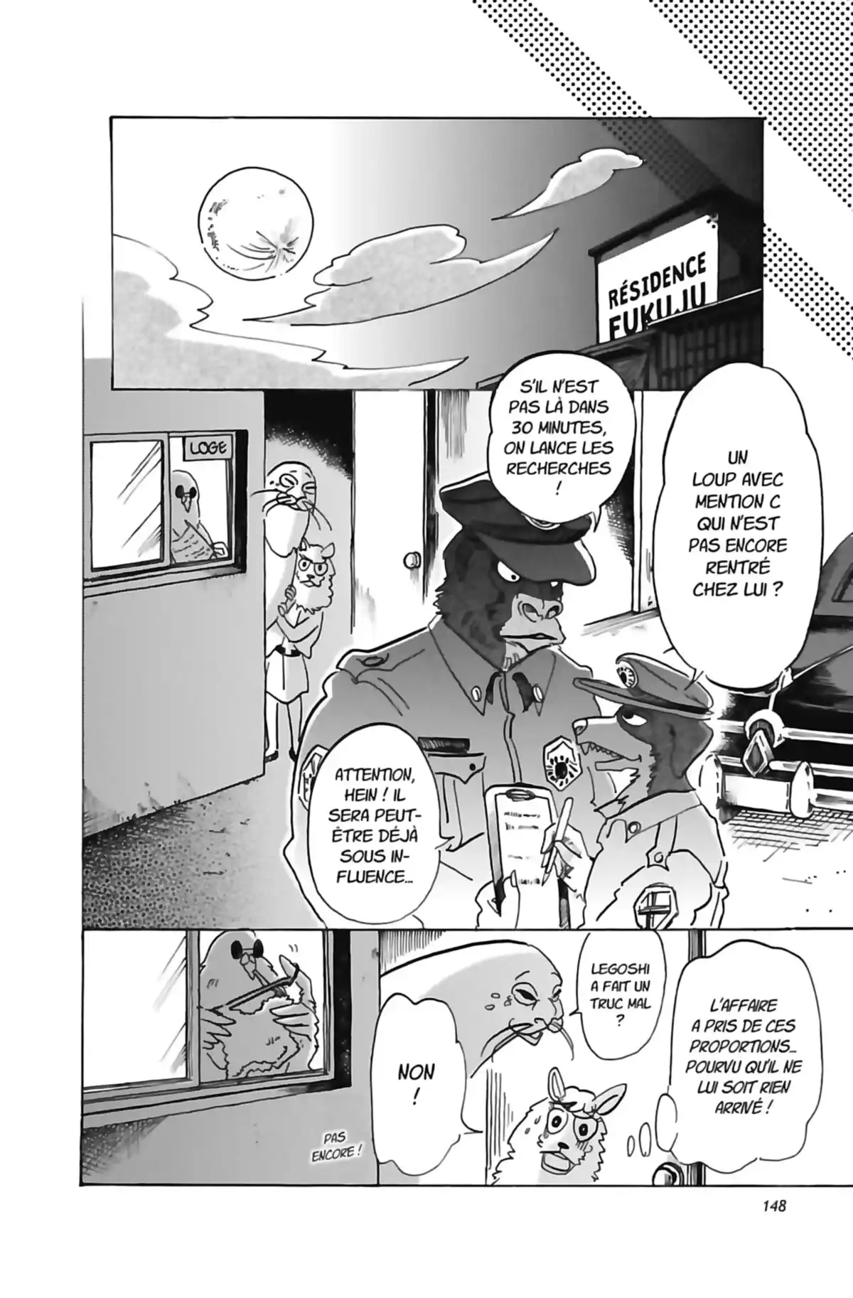BEASTARS Volume 13 page 140