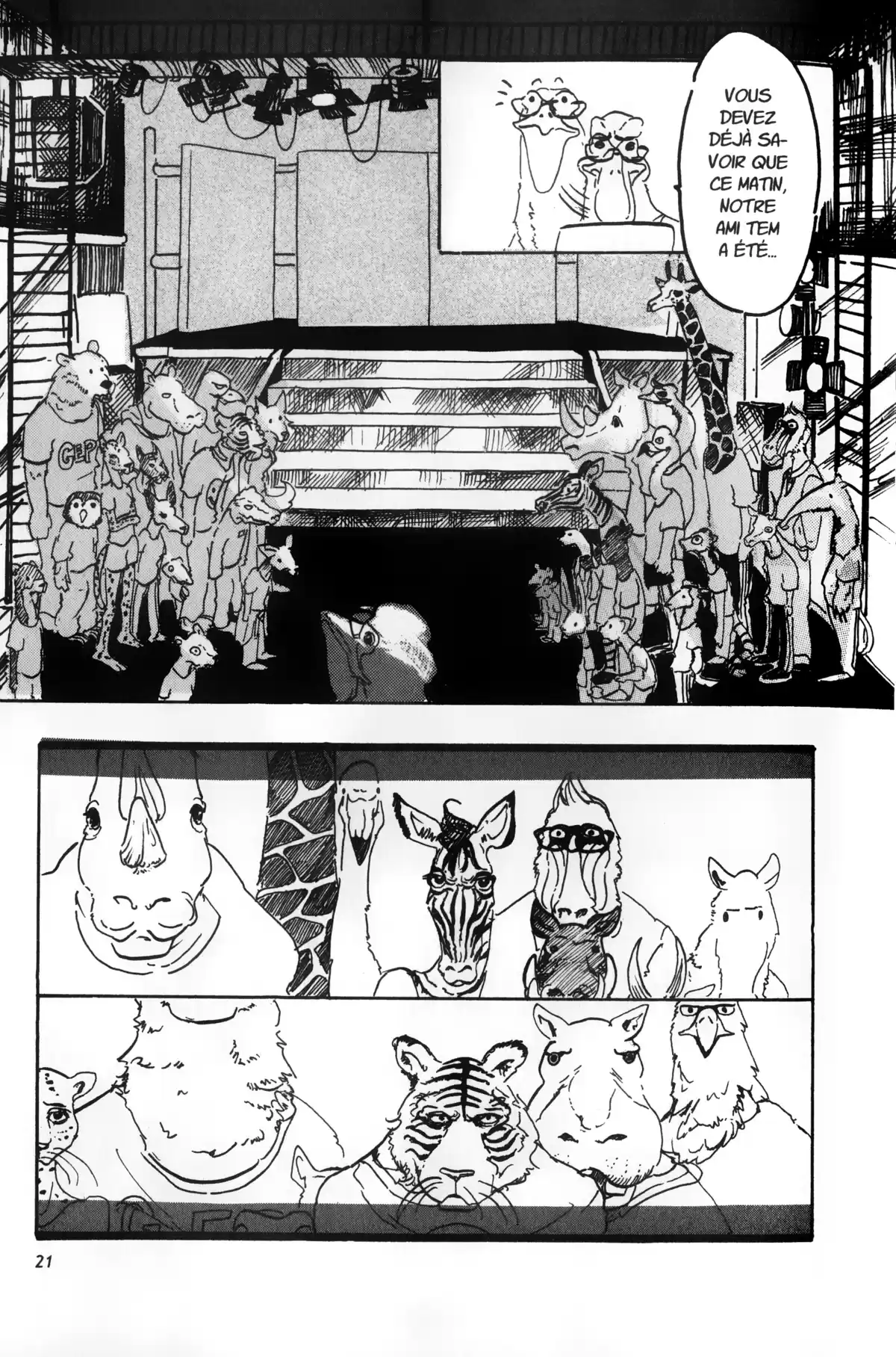 BEASTARS Volume 1 page 22