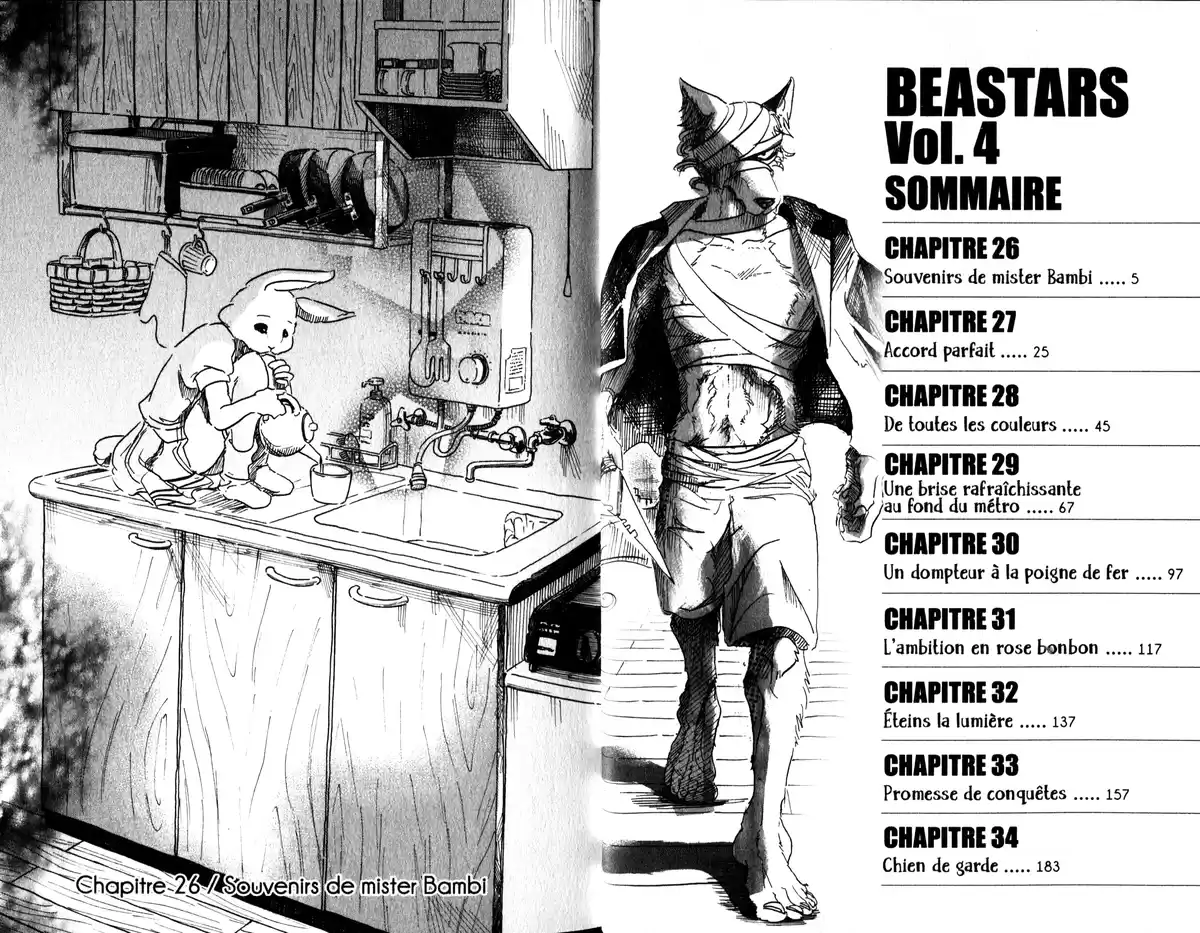 BEASTARS Volume 4 page 4