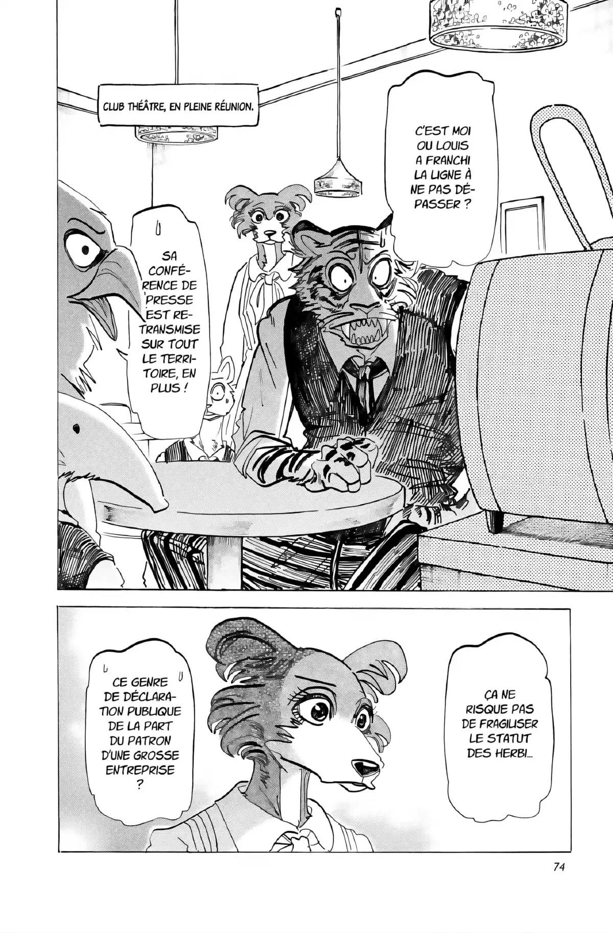 BEASTARS Volume 21 page 72