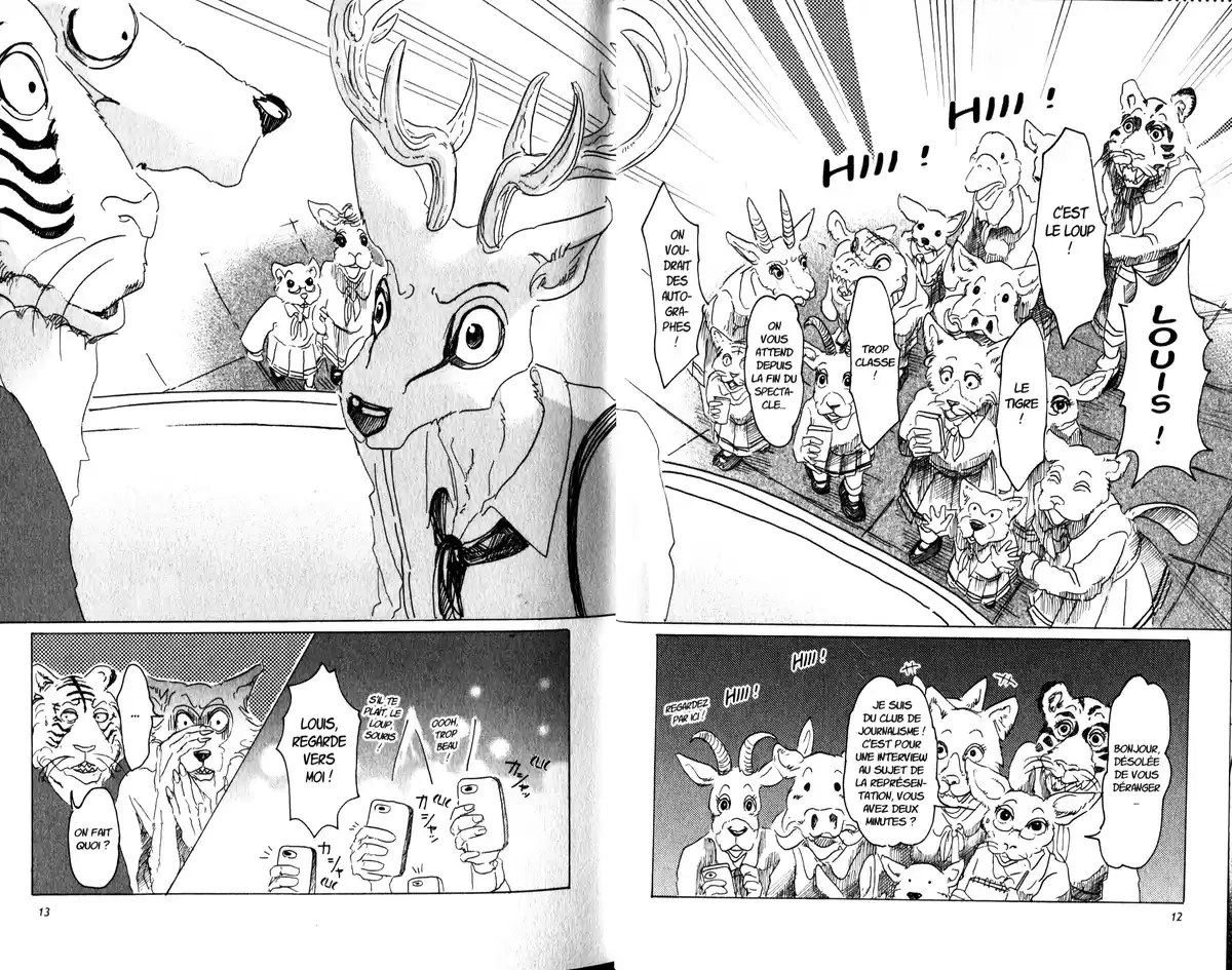 BEASTARS Volume 3 page 8