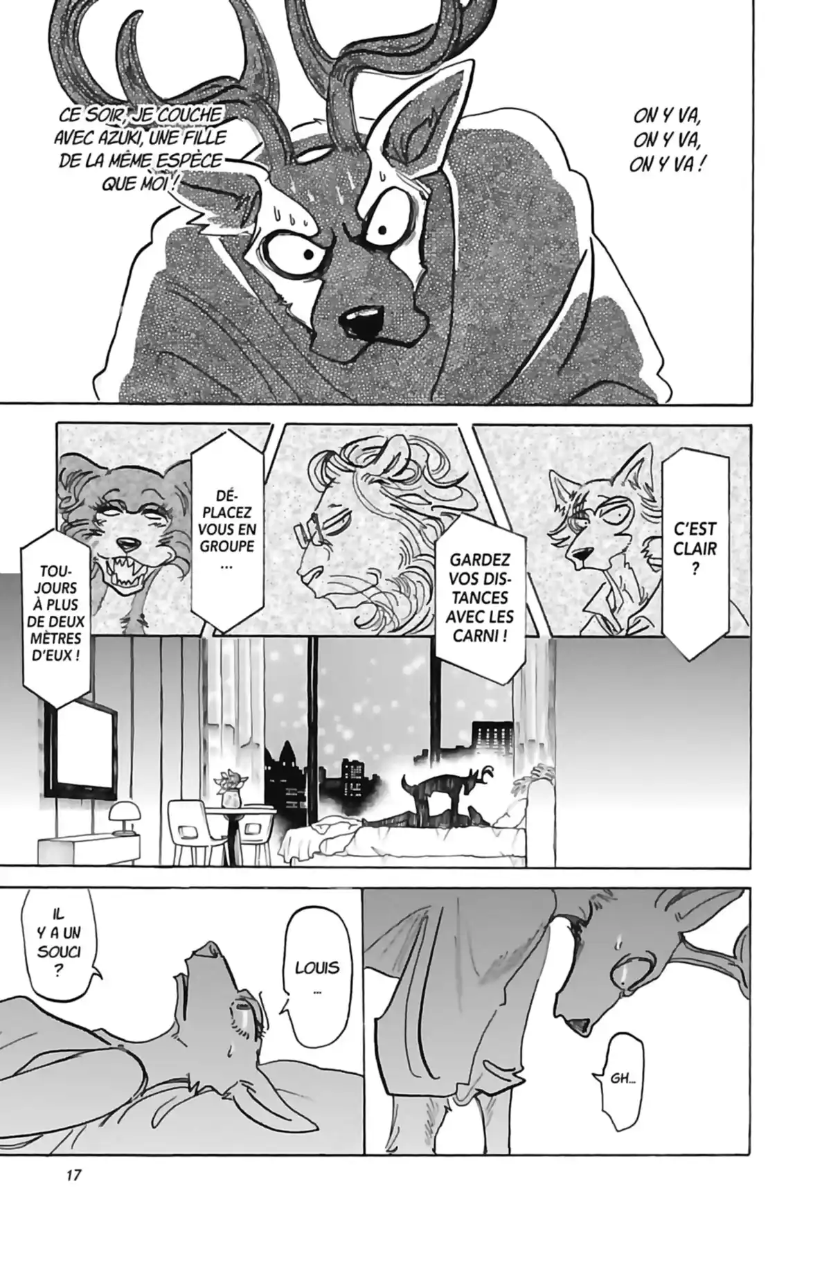 BEASTARS Volume 17 page 17