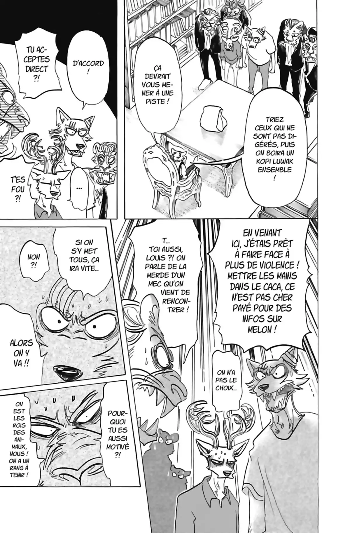 BEASTARS Volume 17 page 55