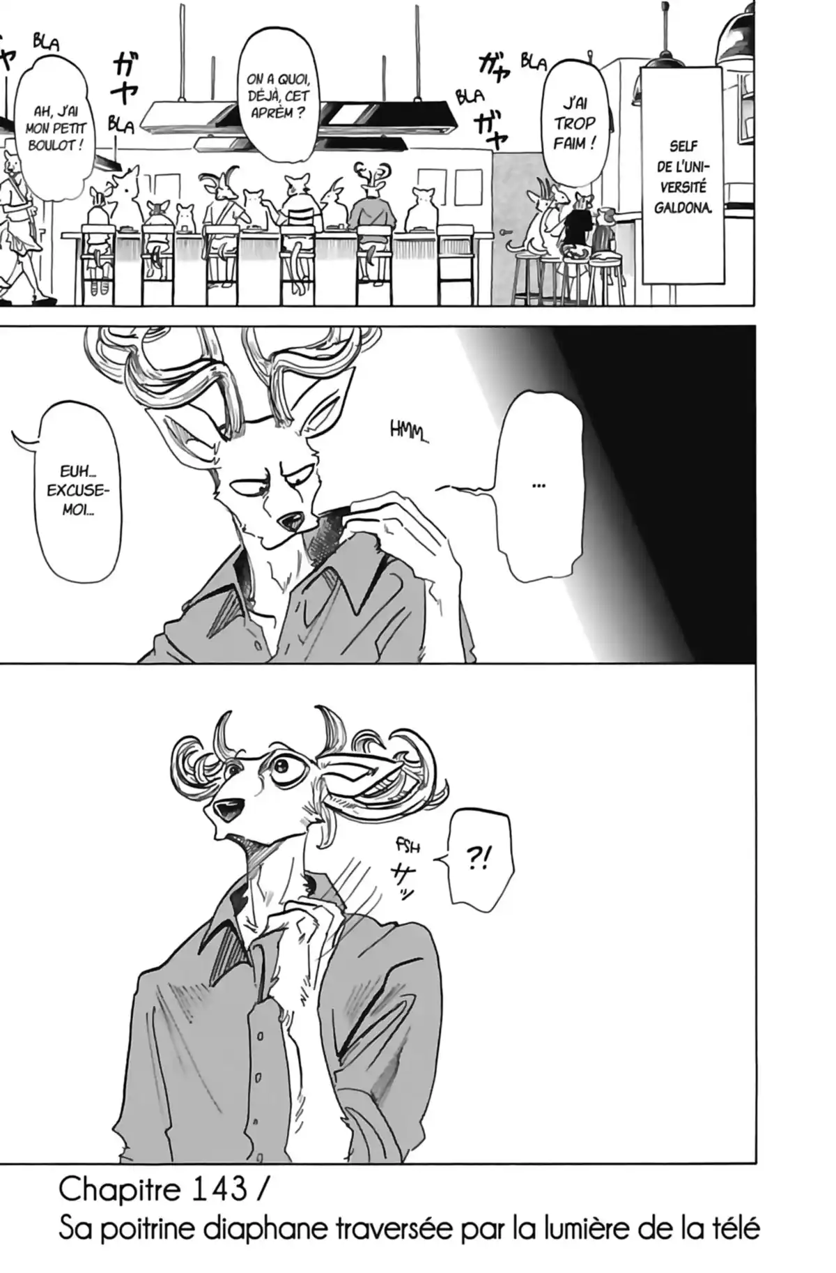 BEASTARS Volume 17 page 6