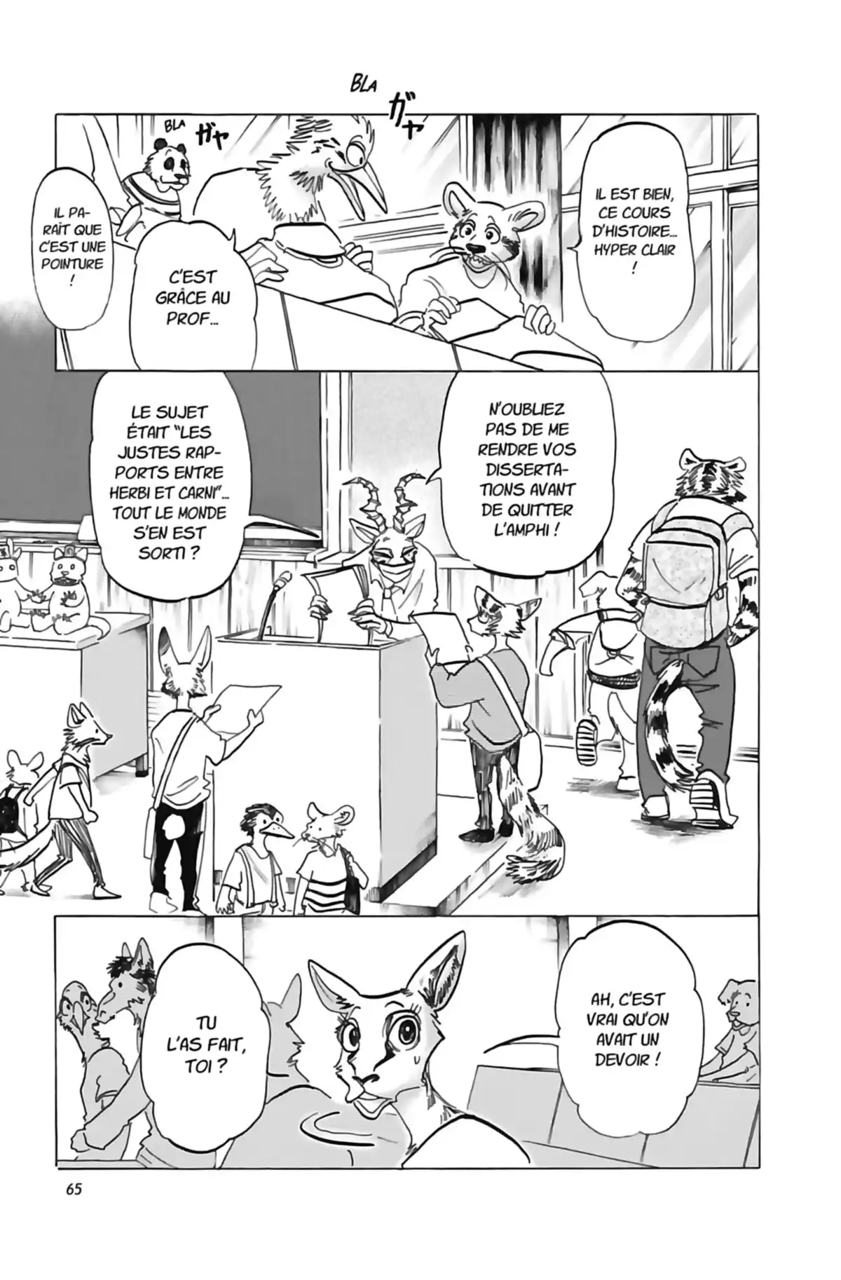 BEASTARS Volume 17 page 62
