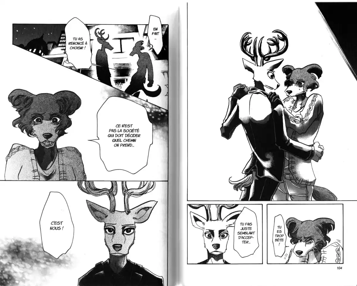 BEASTARS Volume 7 page 55
