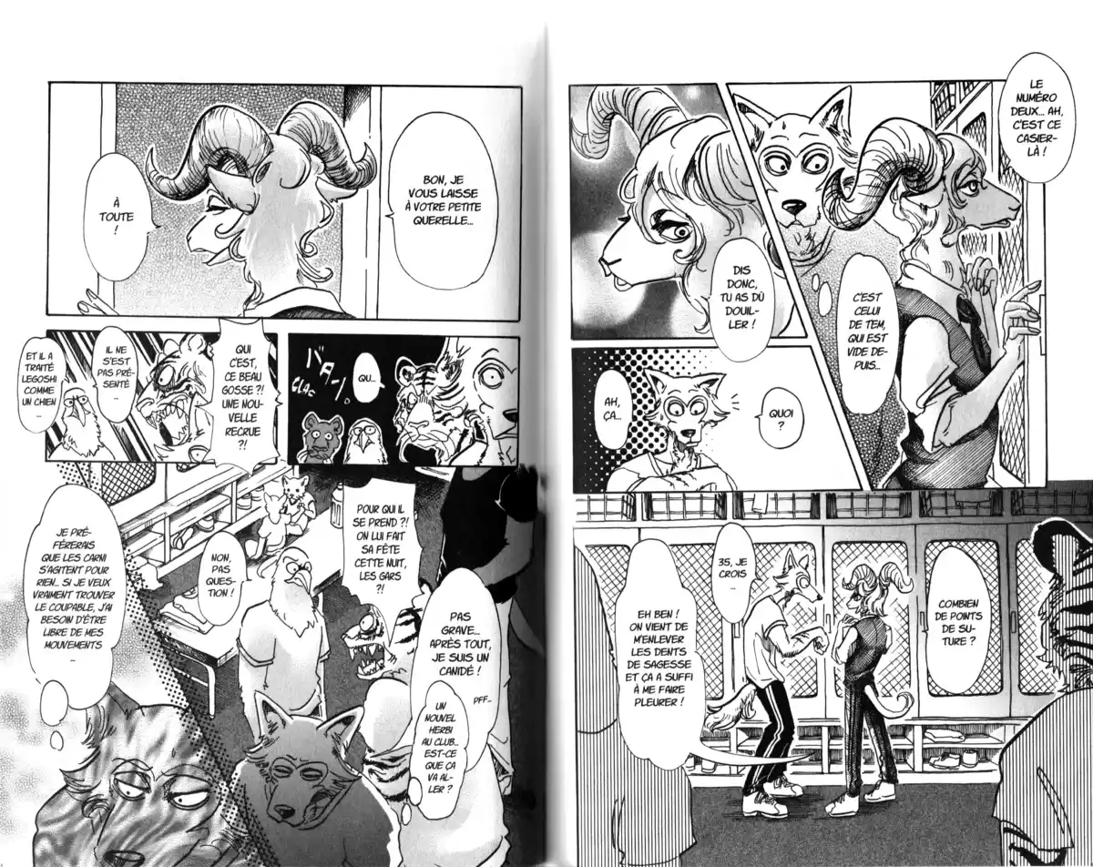 BEASTARS Volume 7 page 62