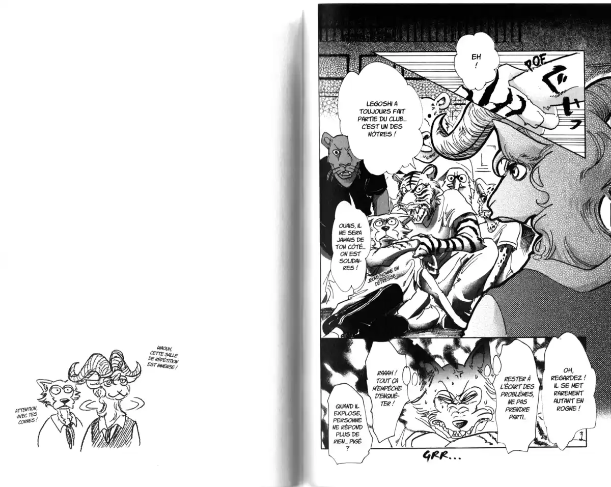 BEASTARS Volume 7 page 66