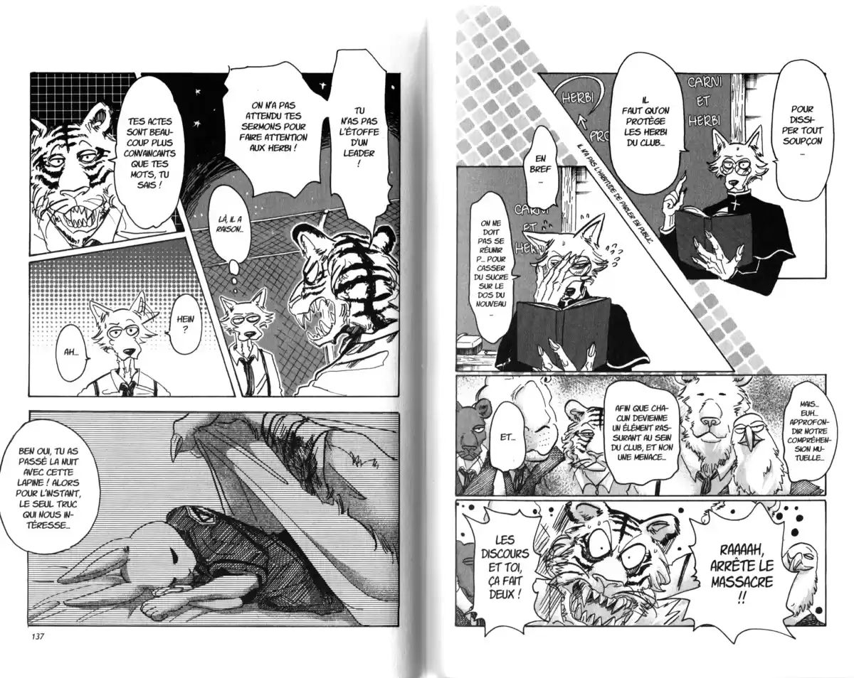BEASTARS Volume 7 page 71