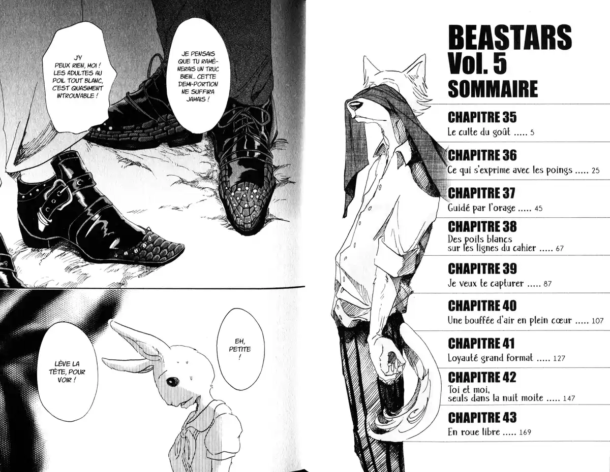 BEASTARS Volume 5 page 5