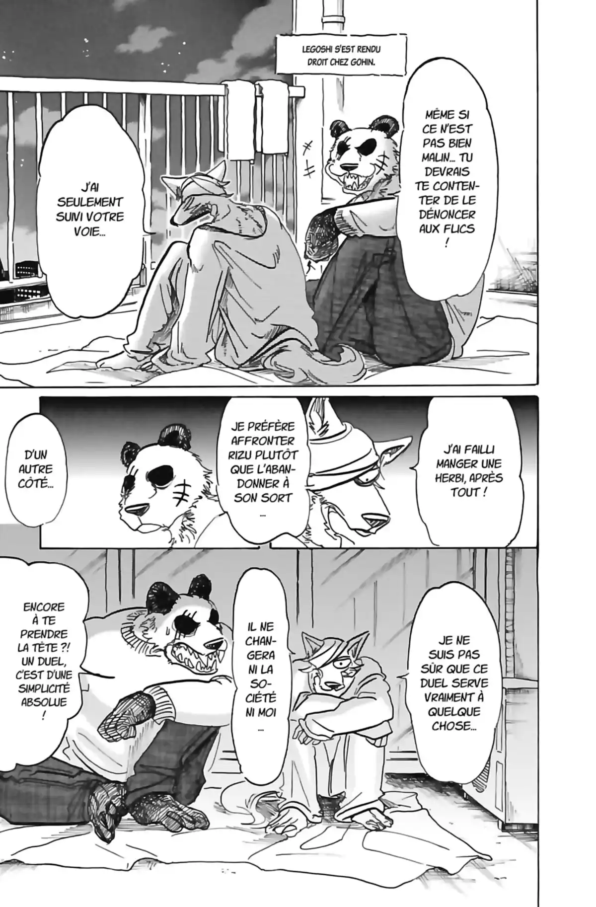 BEASTARS Volume 10 page 123