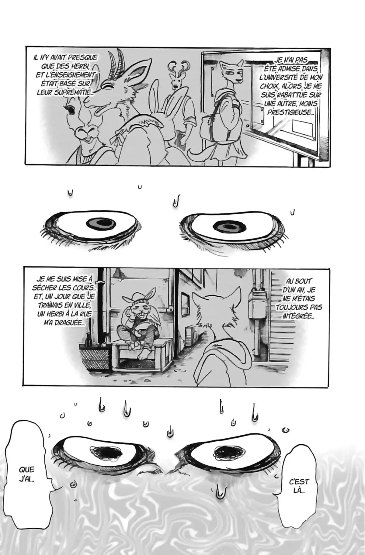 BEASTARS Volume 10 page 135