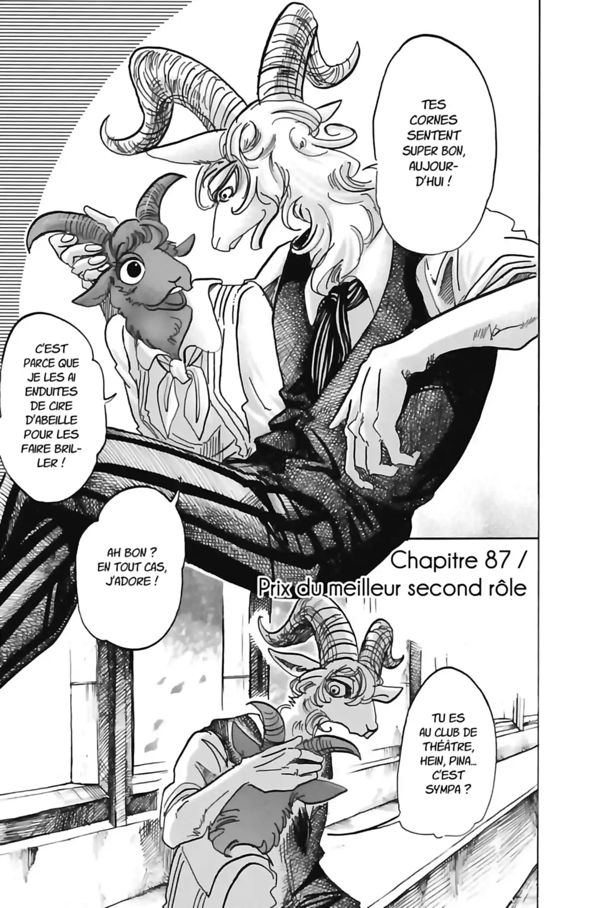 BEASTARS Volume 10 page 144