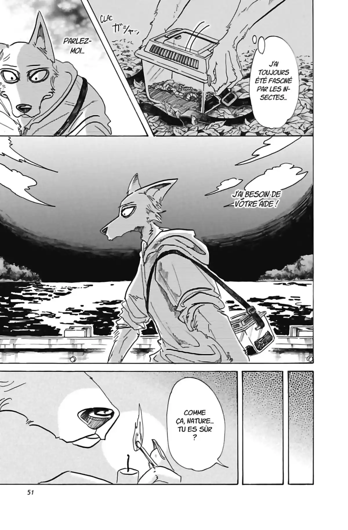 BEASTARS Volume 10 page 48