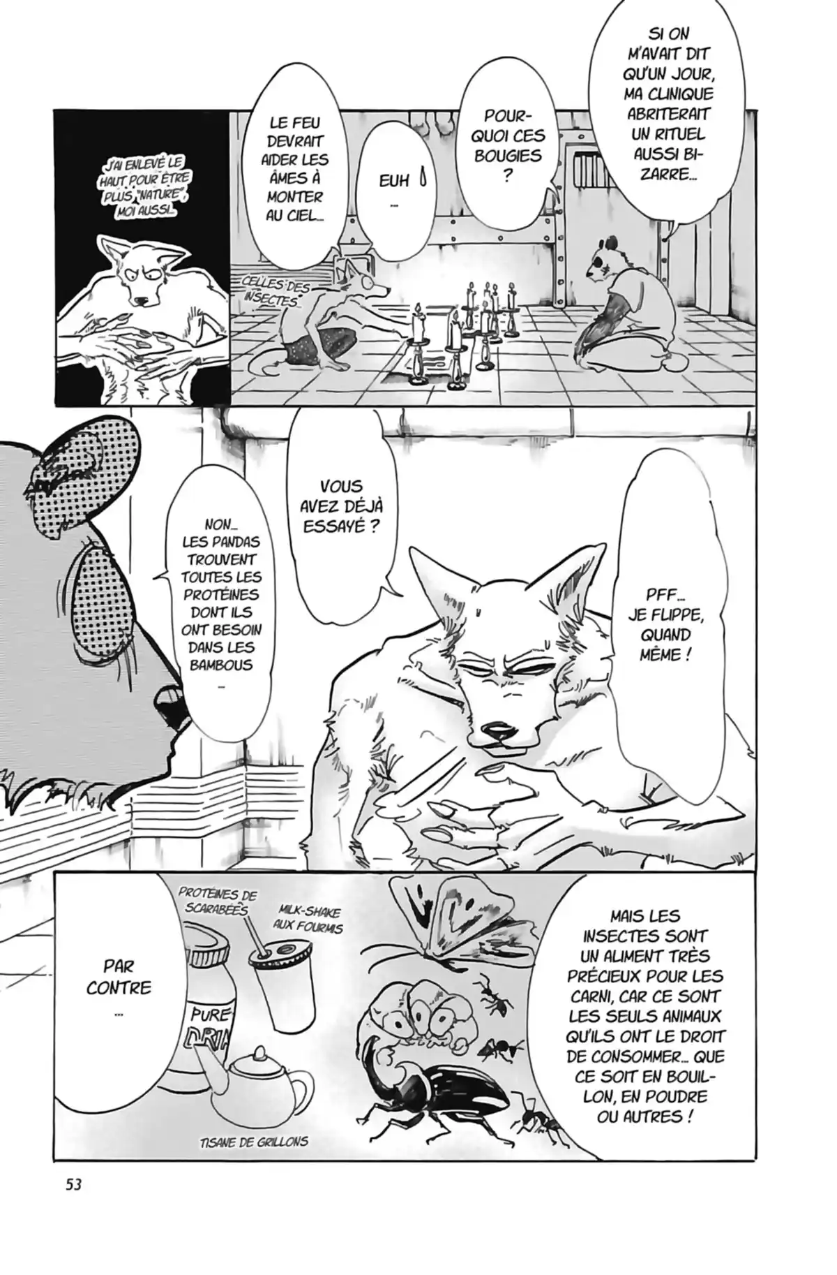 BEASTARS Volume 10 page 50