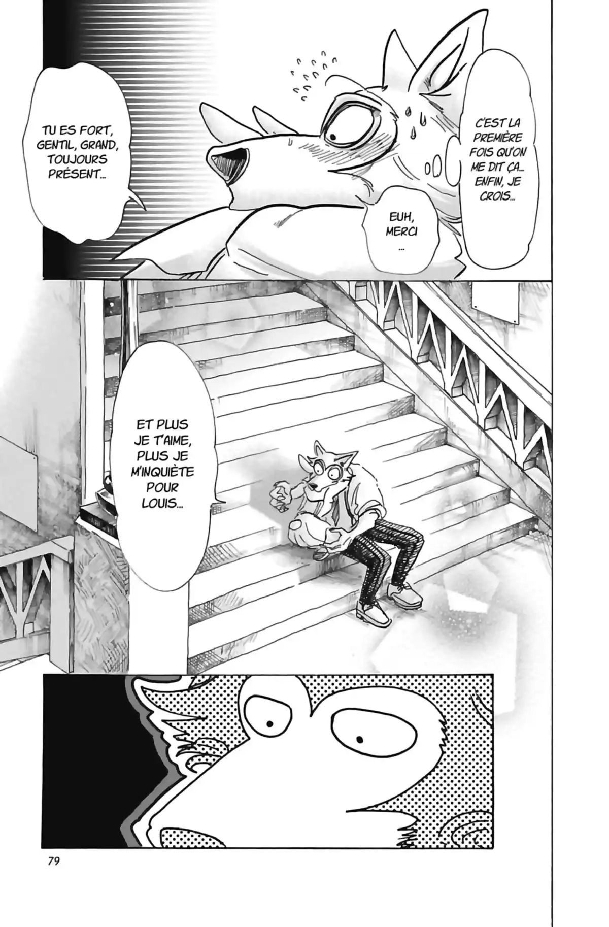 BEASTARS Volume 10 page 75