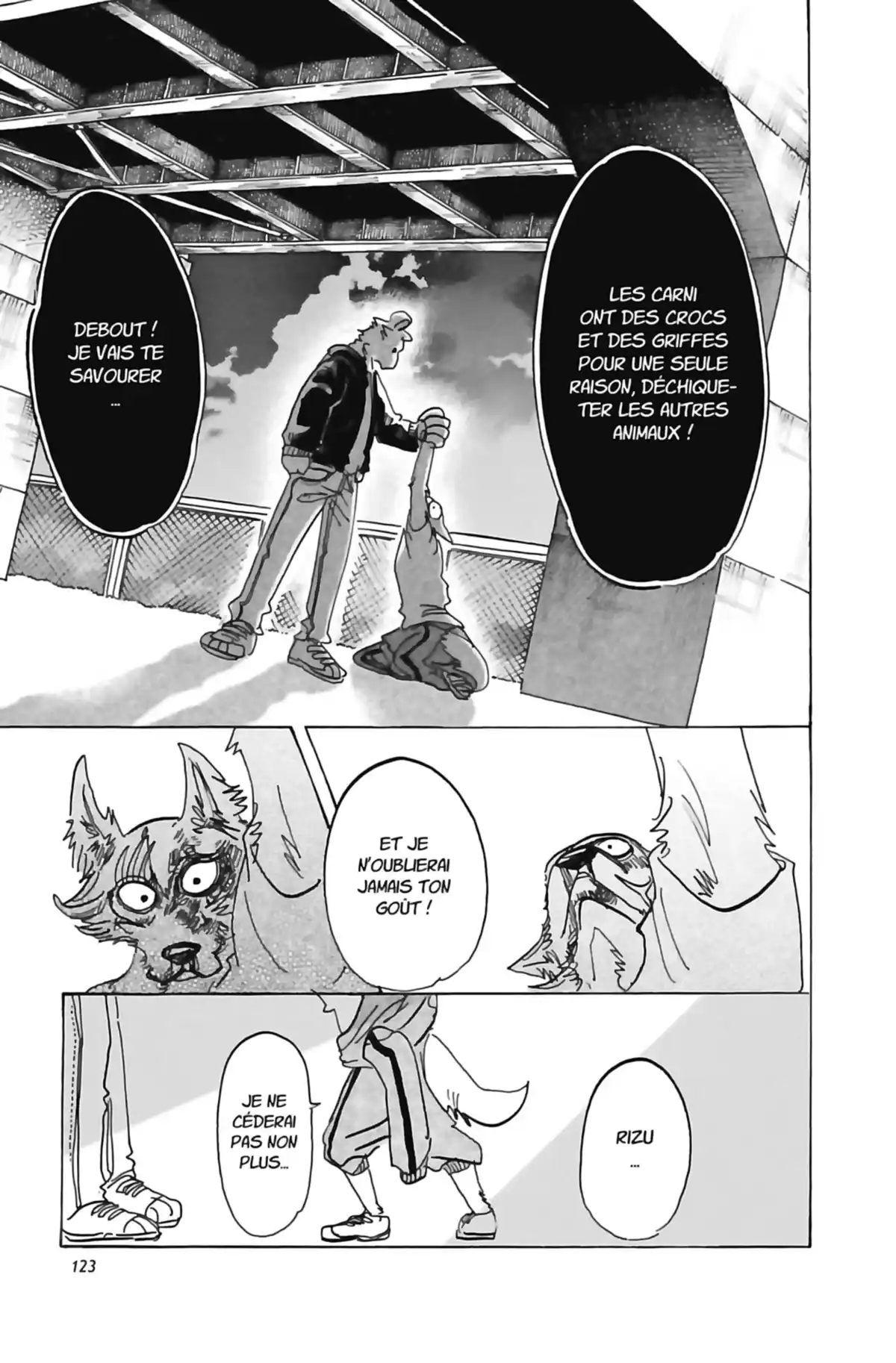 BEASTARS Volume 11 page 117