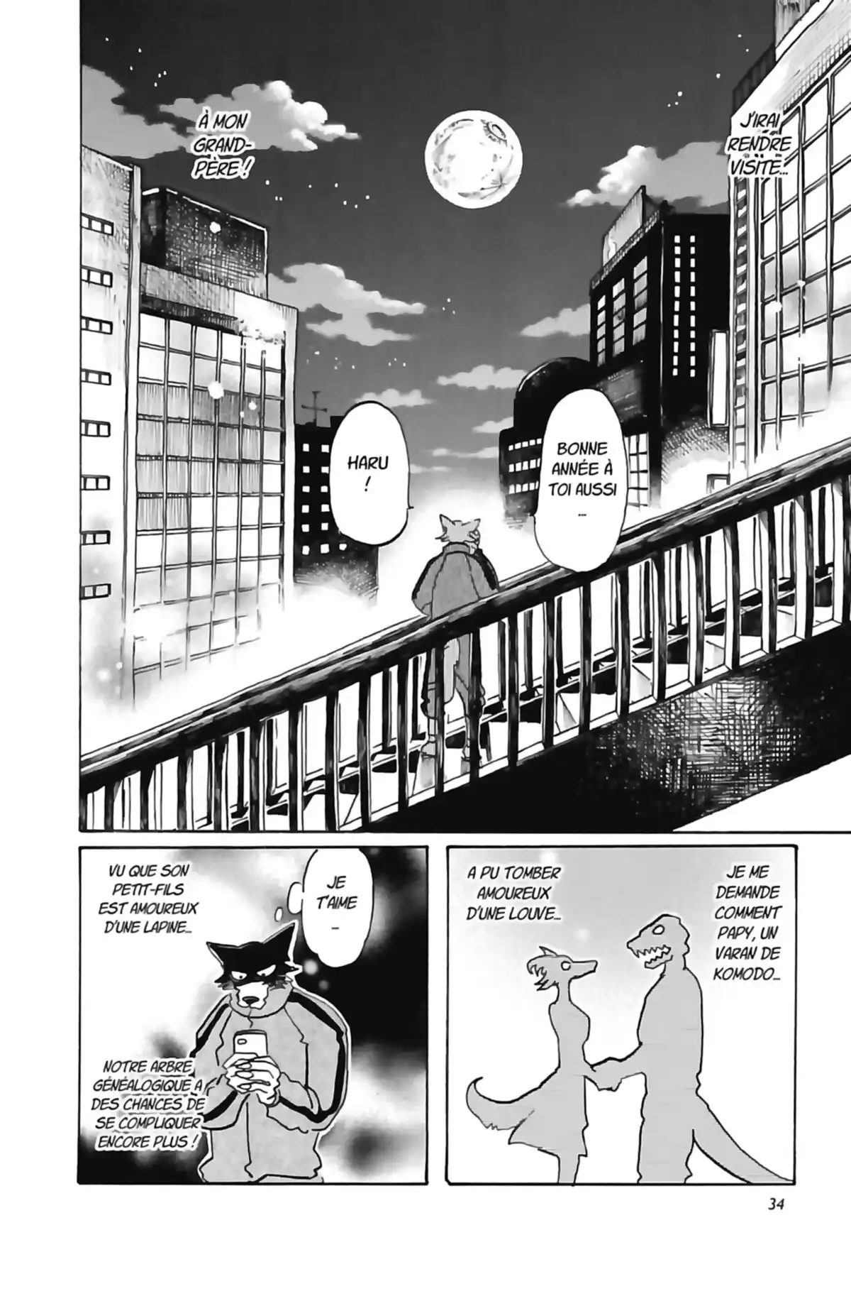 BEASTARS Volume 11 page 34