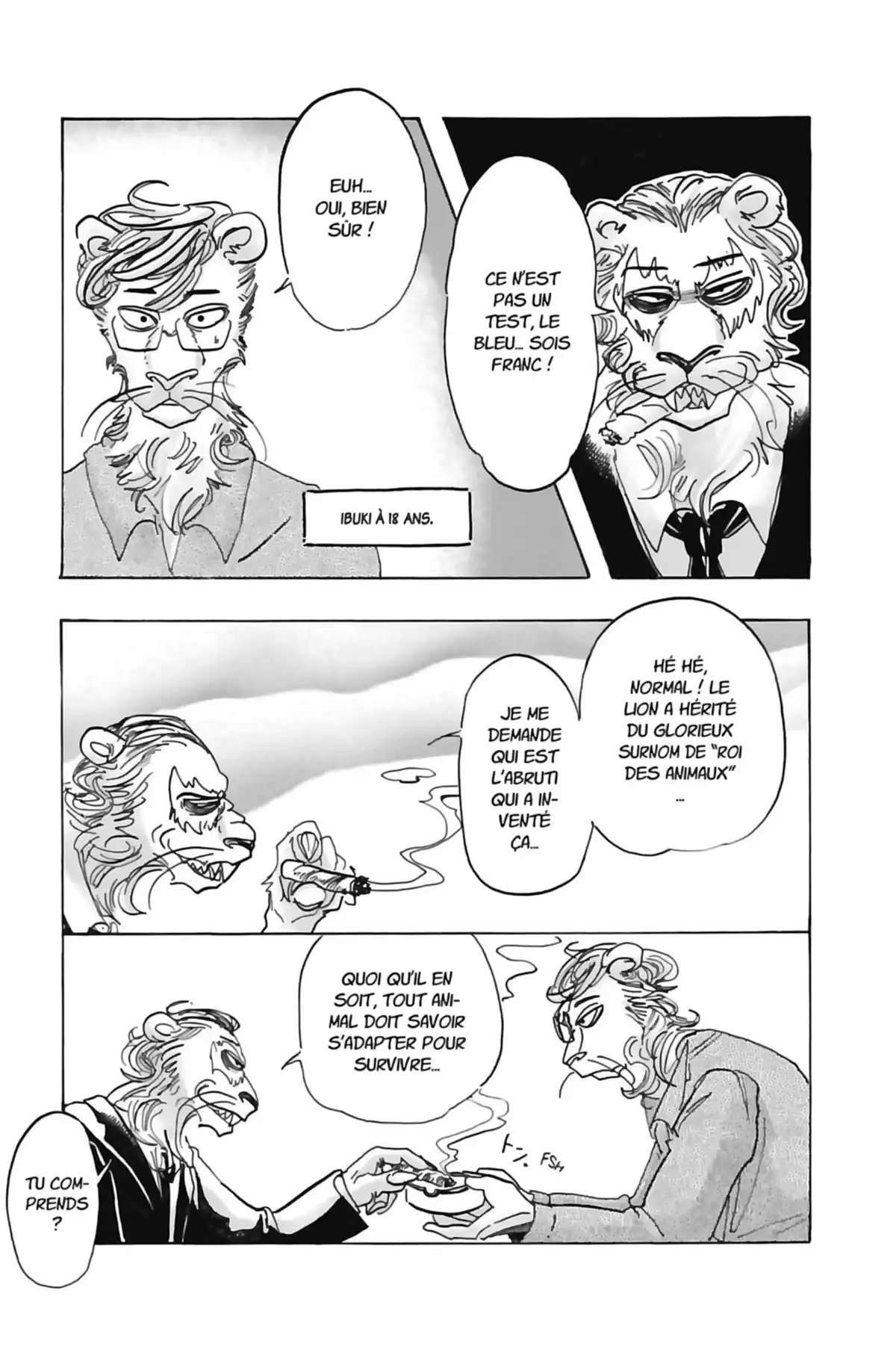 BEASTARS Volume 11 page 73