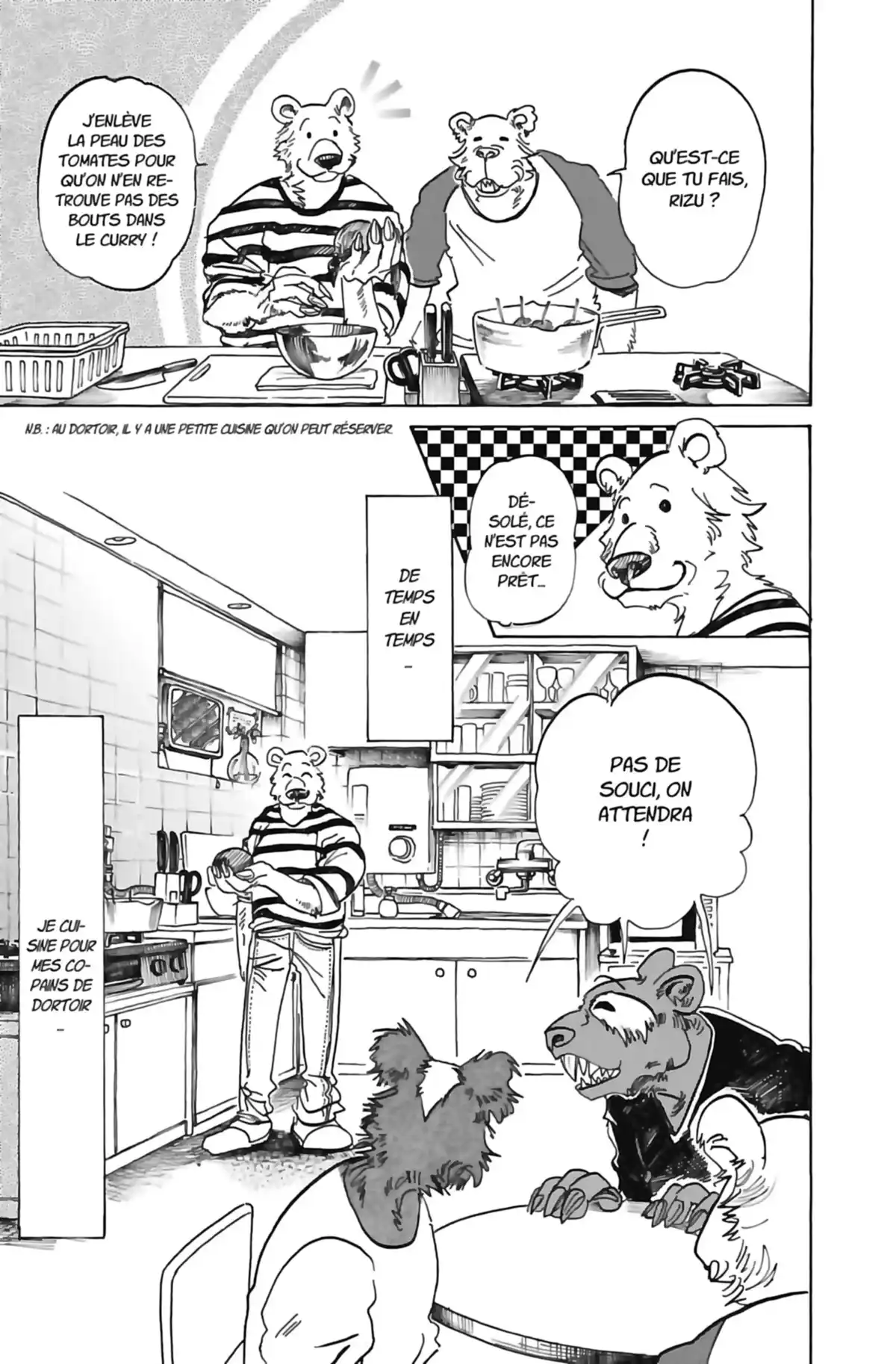 BEASTARS Volume 11 page 8