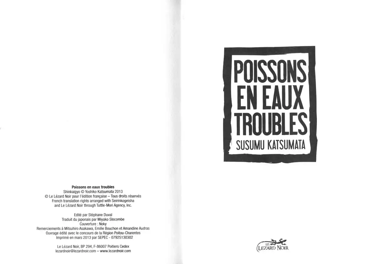 Poissons en eaux troubles Volume 1 page 2