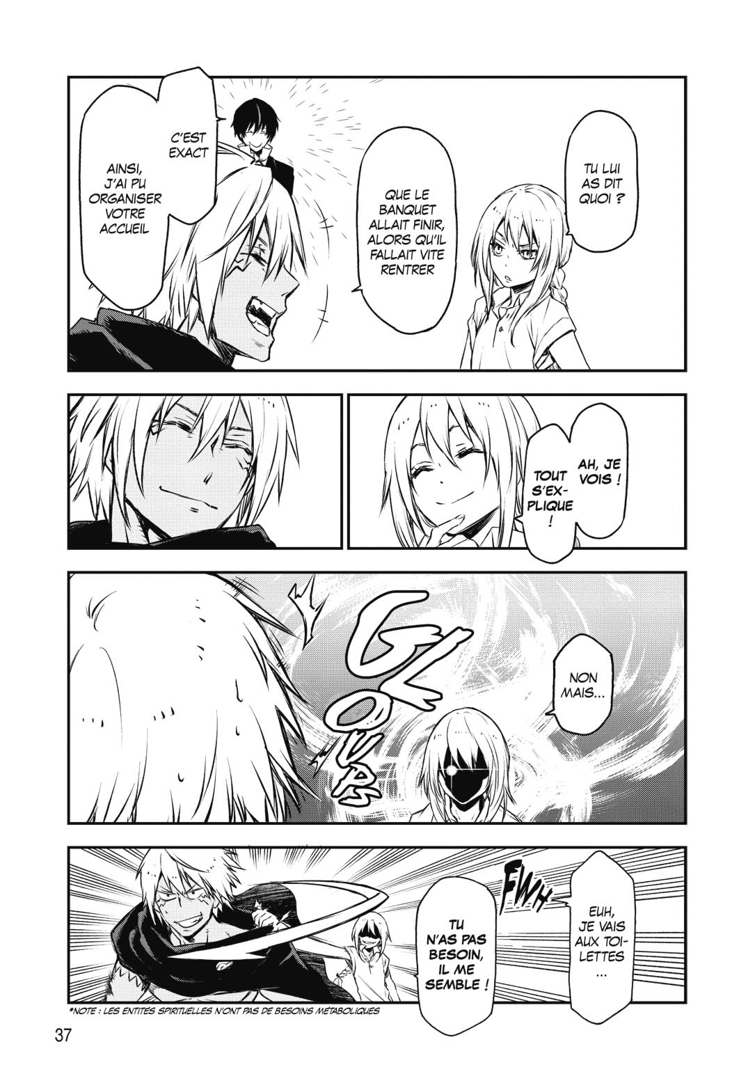 Moi, quand je me réincarne en Slime Volume 20 page 38