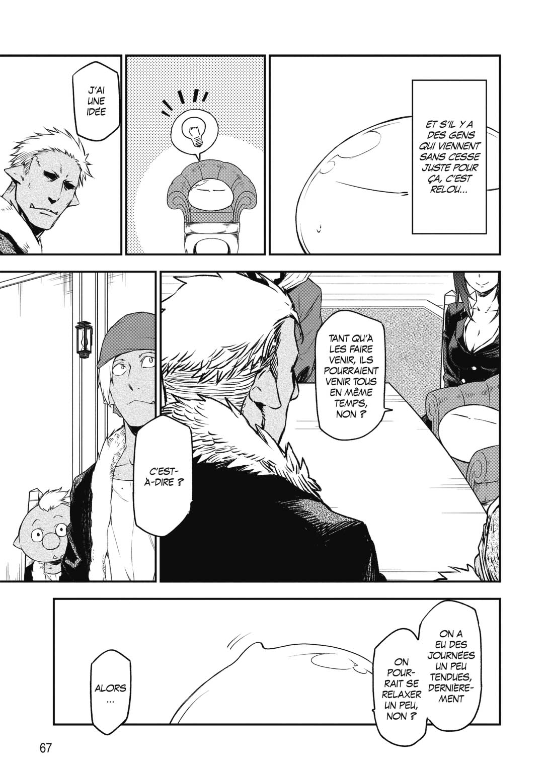 Moi, quand je me réincarne en Slime Volume 20 page 68
