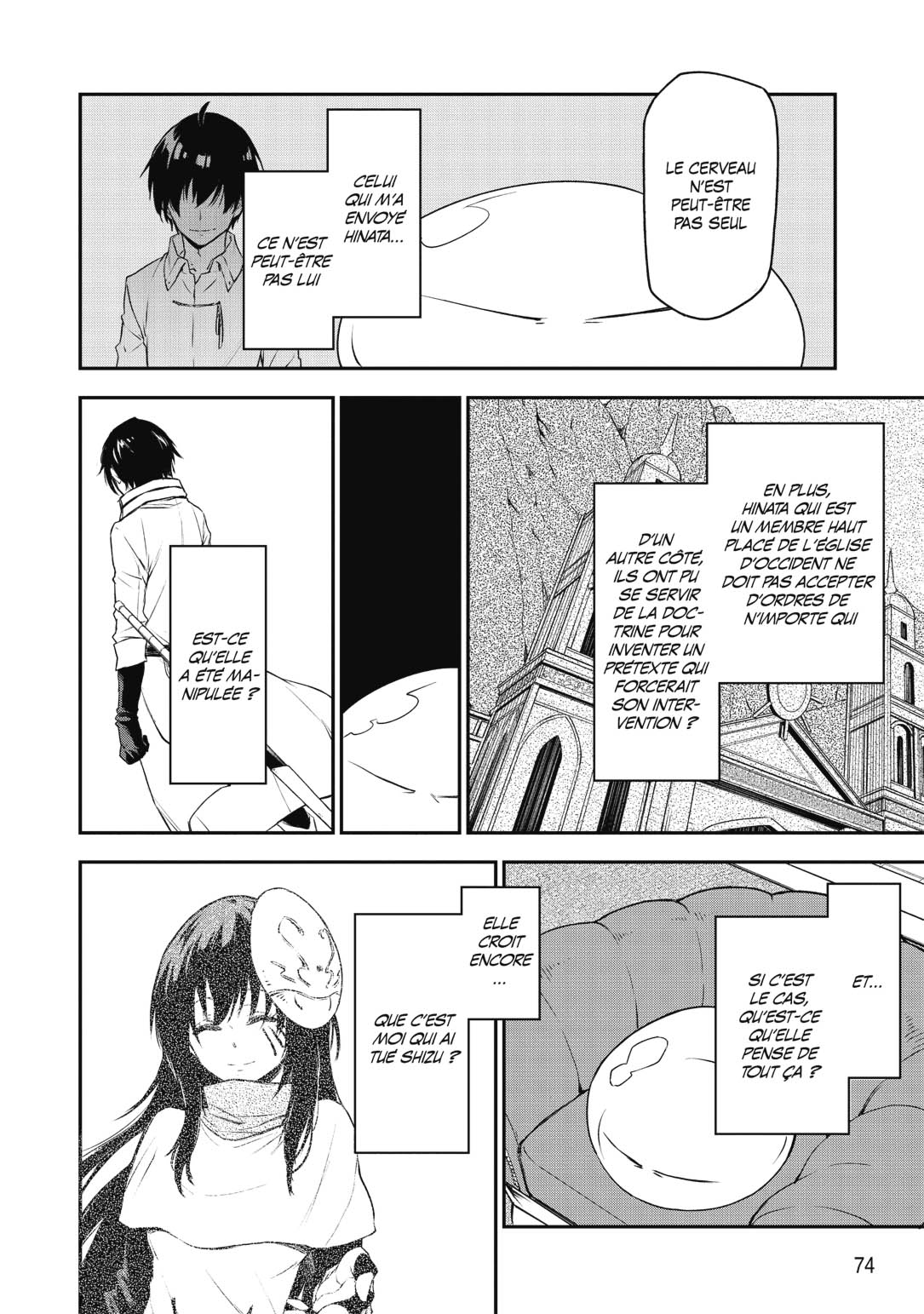 Moi, quand je me réincarne en Slime Volume 20 page 75