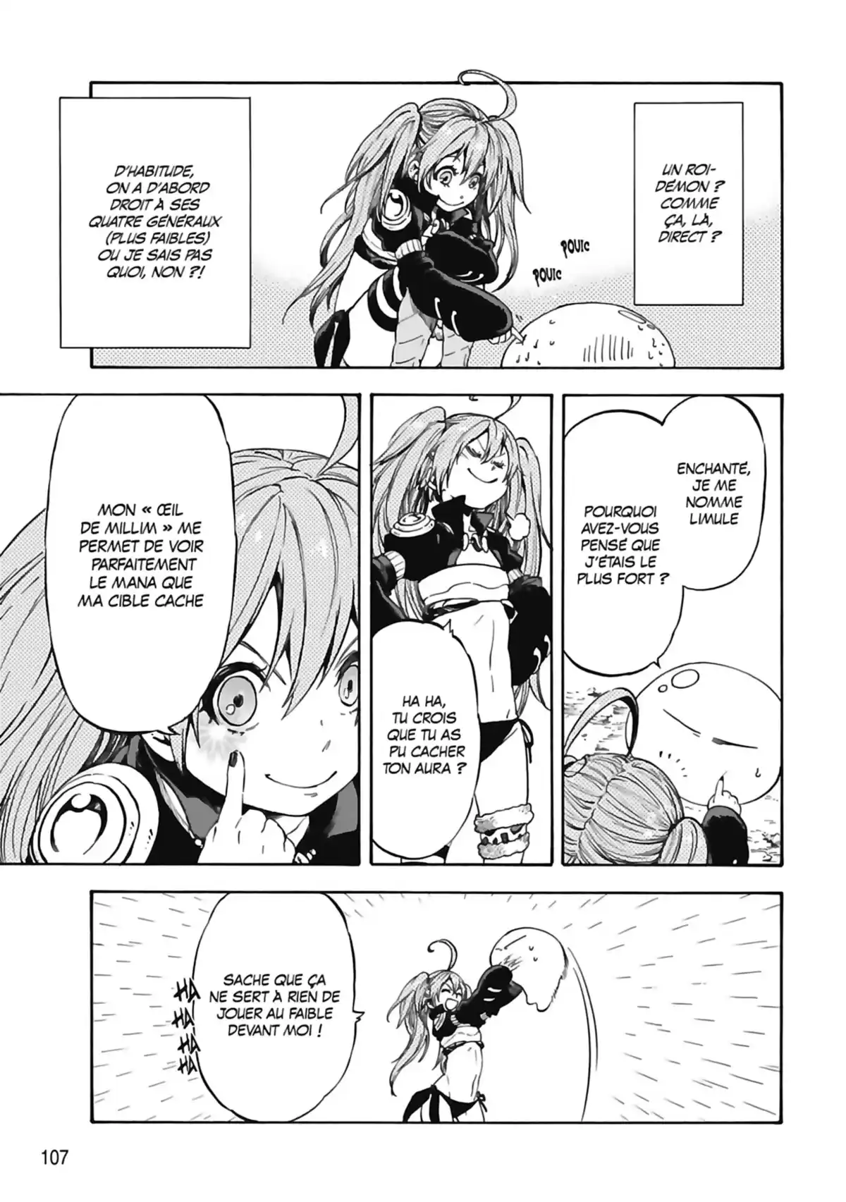 Moi, quand je me réincarne en Slime Volume 6 page 109