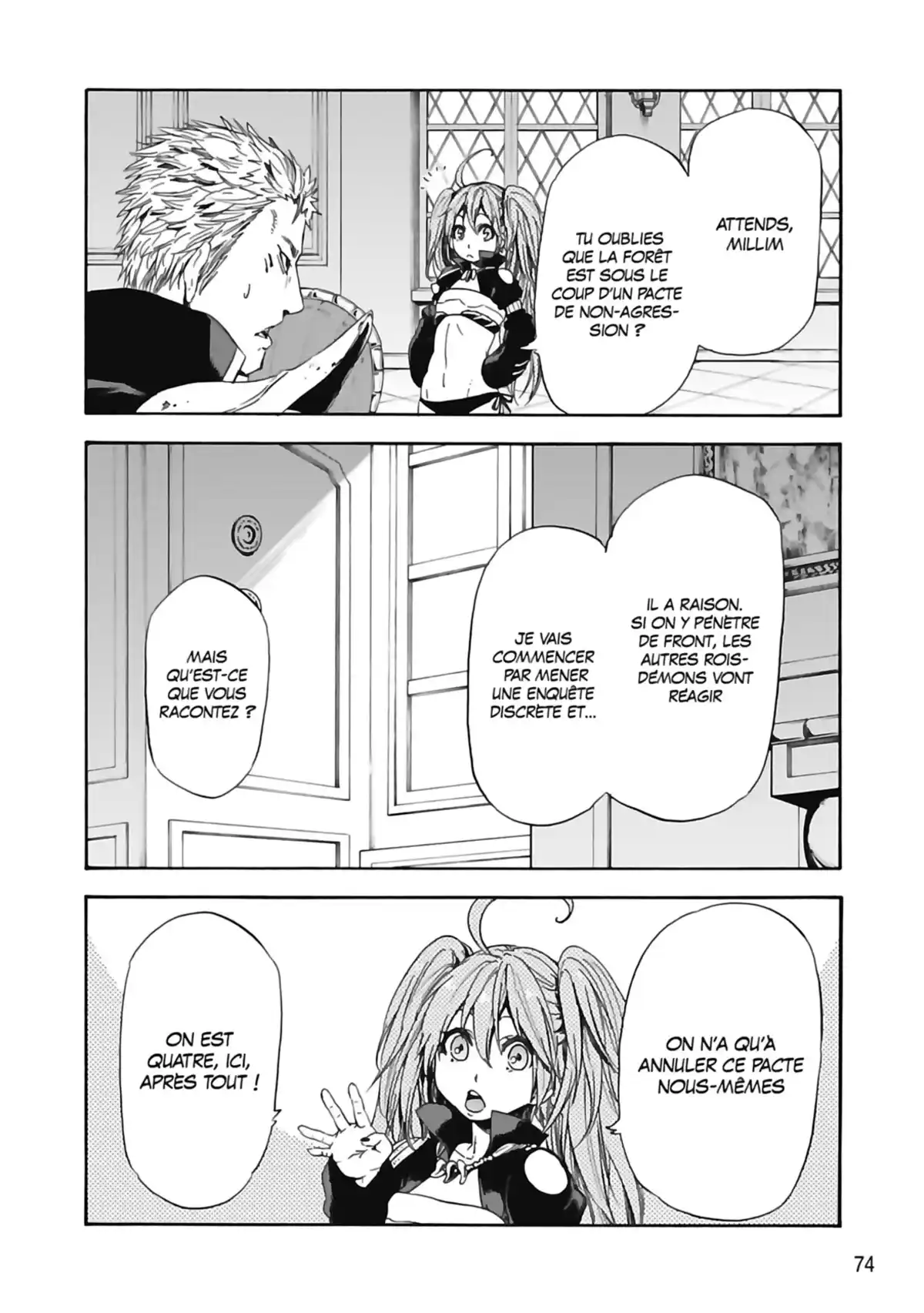 Moi, quand je me réincarne en Slime Volume 6 page 76