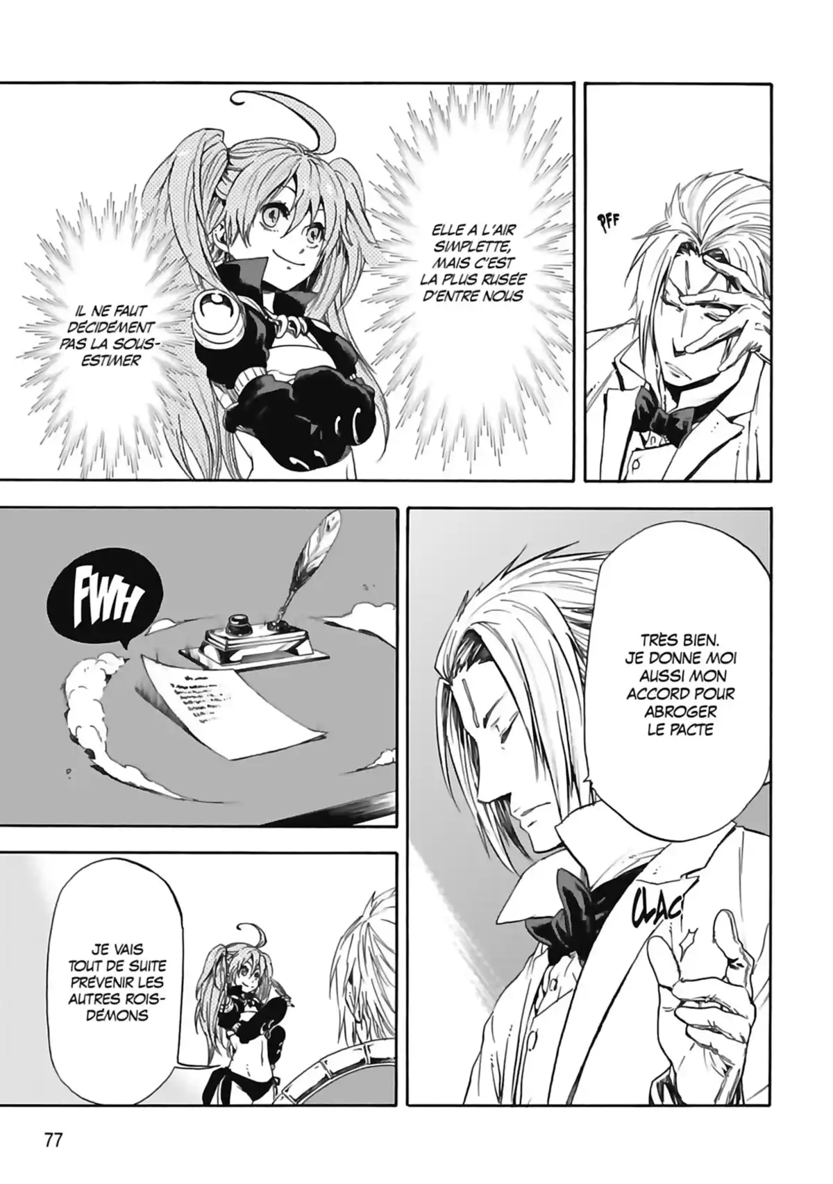 Moi, quand je me réincarne en Slime Volume 6 page 79