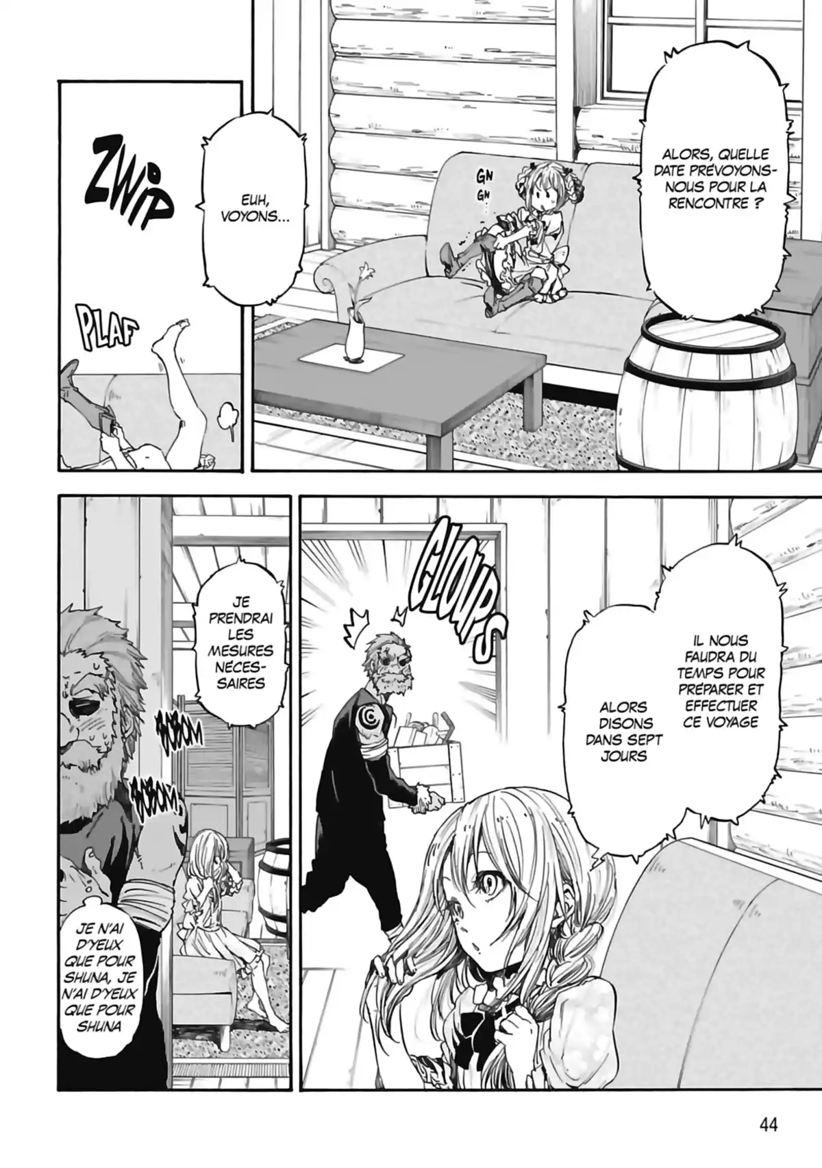 Moi, quand je me réincarne en Slime Volume 4 page 46