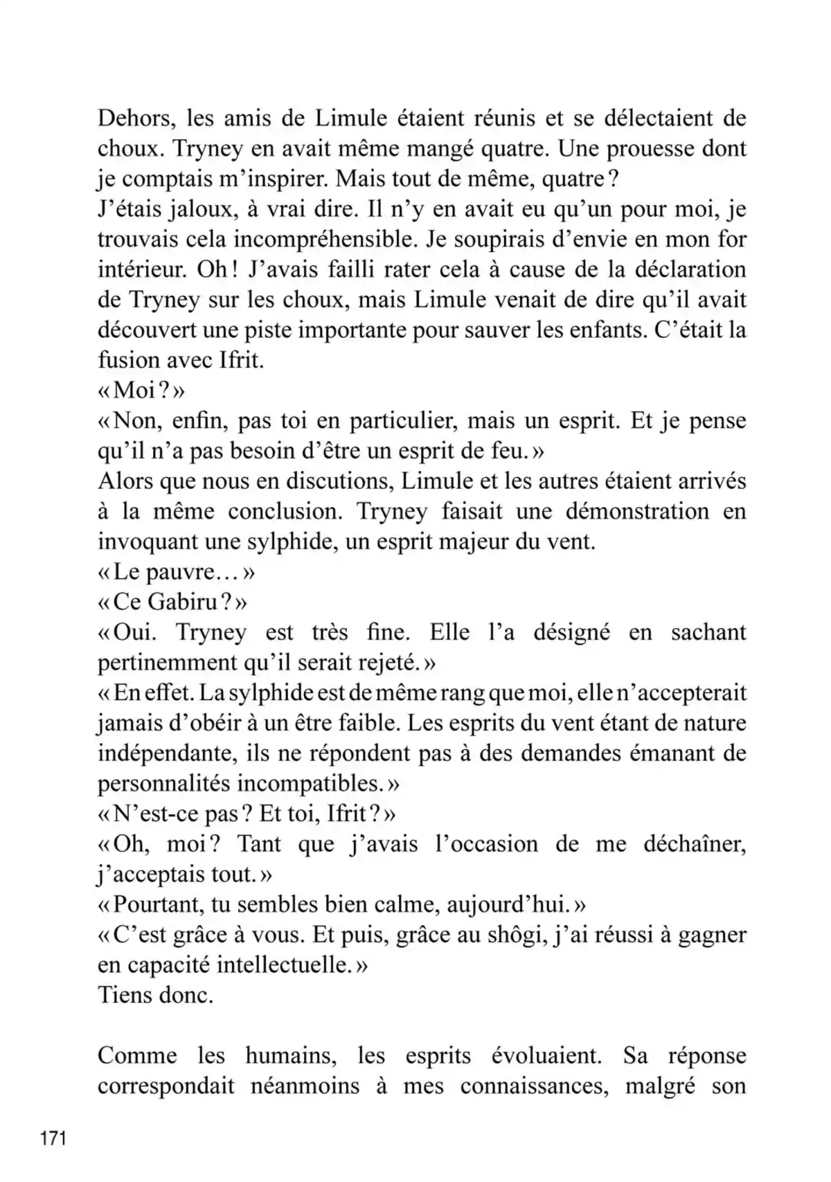 Moi, quand je me réincarne en Slime Volume 11 page 158
