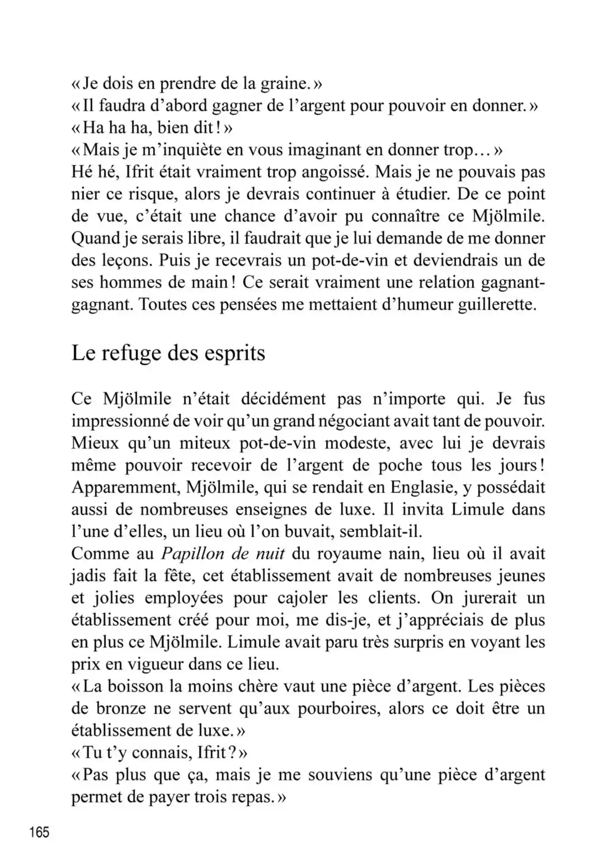 Moi, quand je me réincarne en Slime Volume 11 page 164