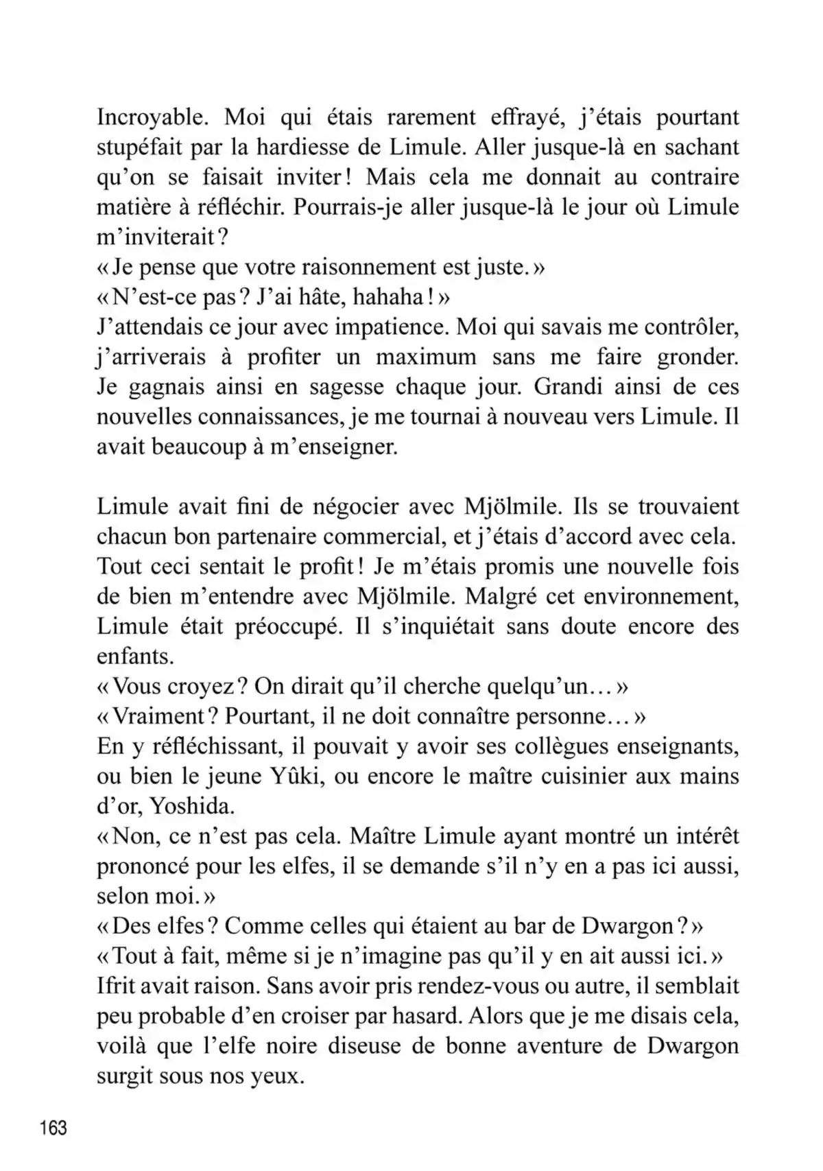 Moi, quand je me réincarne en Slime Volume 11 page 166