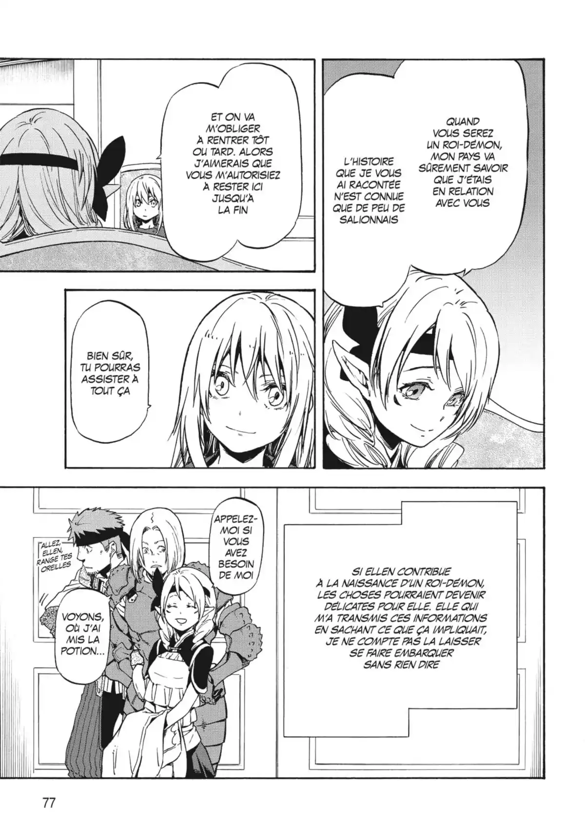 Moi, quand je me réincarne en Slime Volume 13 page 80