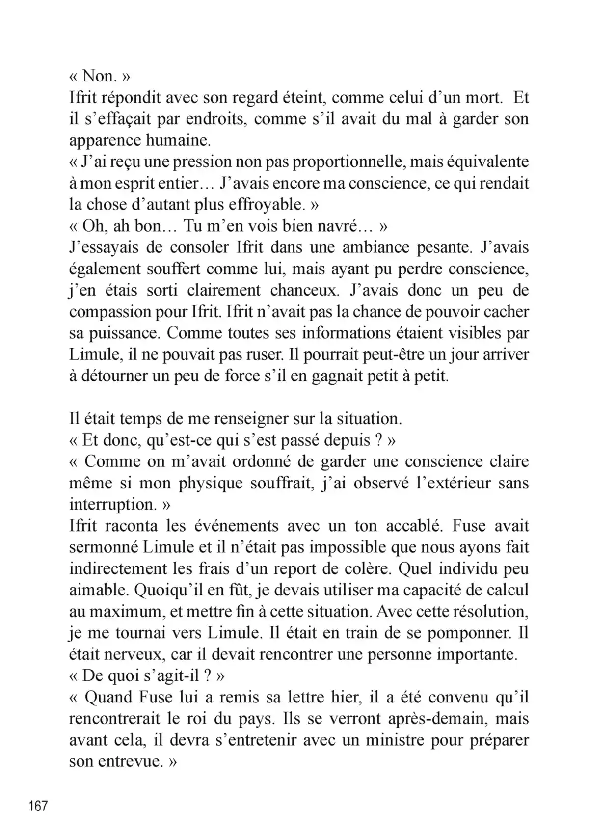 Moi, quand je me réincarne en Slime Volume 10 page 164