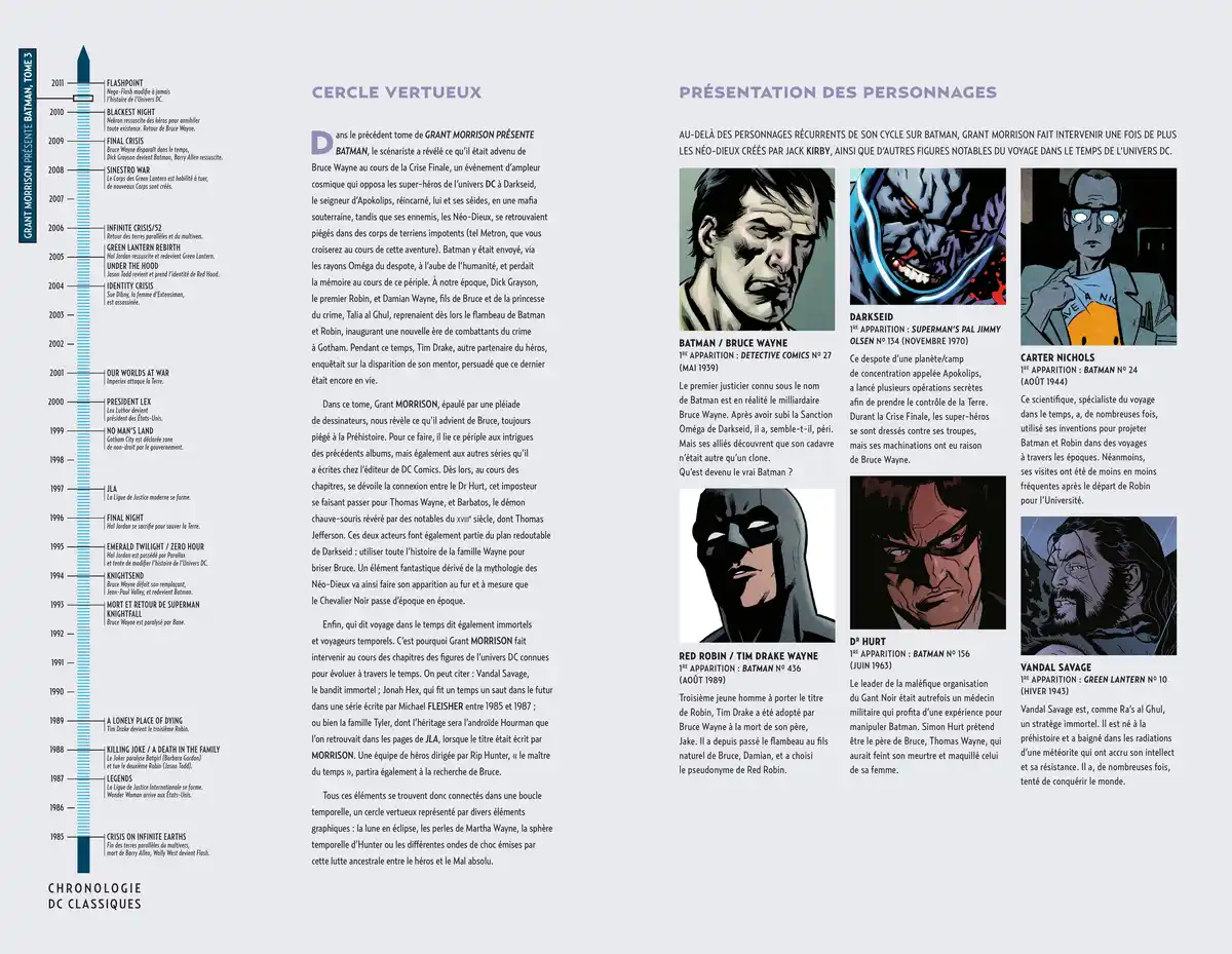 Grant Morrison présente Batman Volume 3 page 3