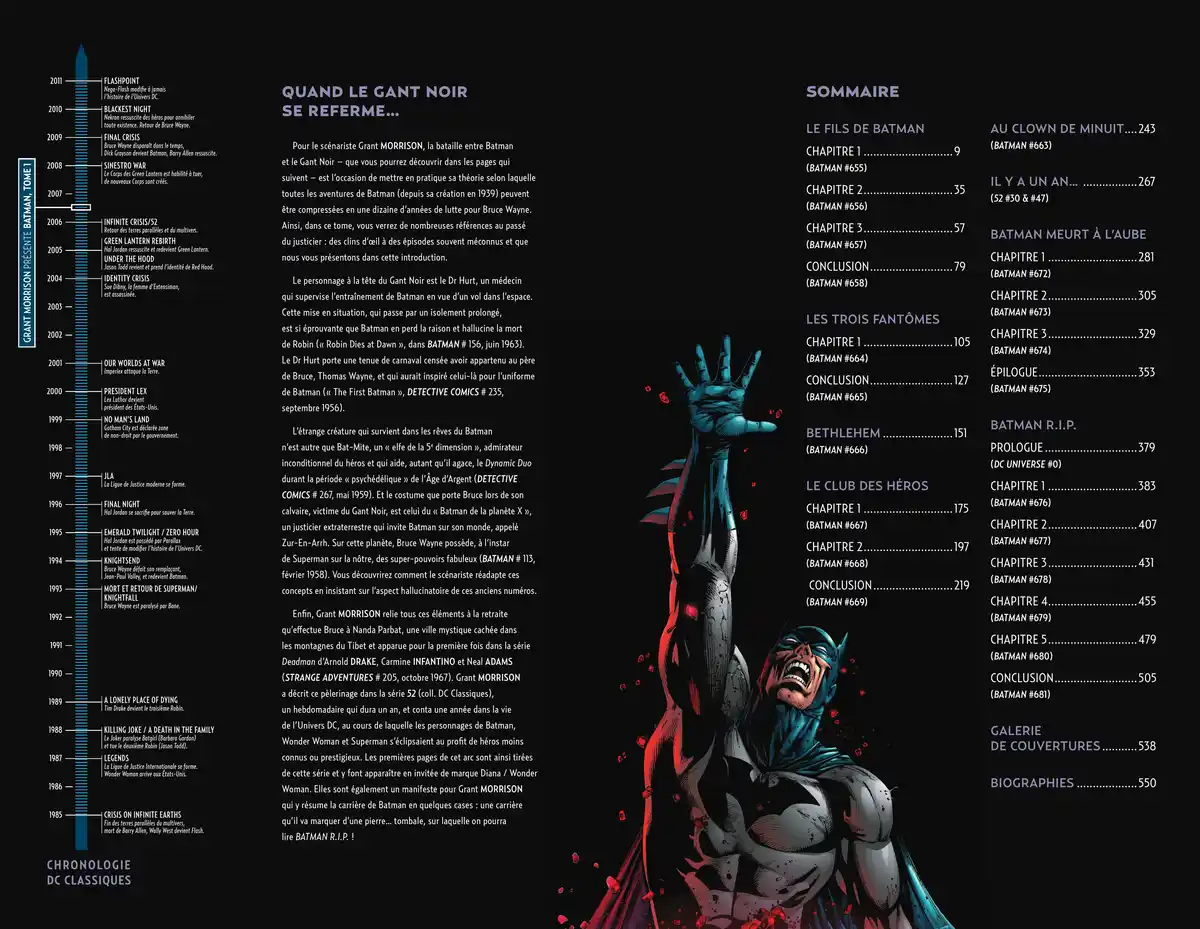 Grant Morrison présente Batman Volume 1 page 4