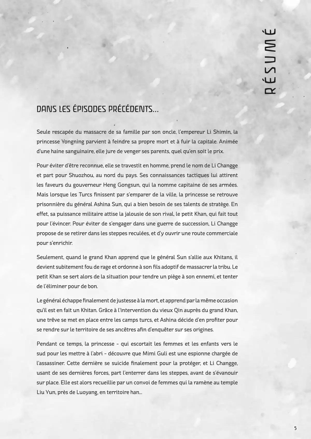La Princesse Vagabonde Volume 6 page 5