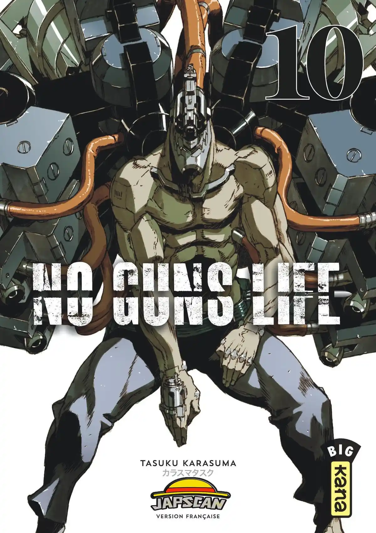 No Guns Life Volume 10 page 1